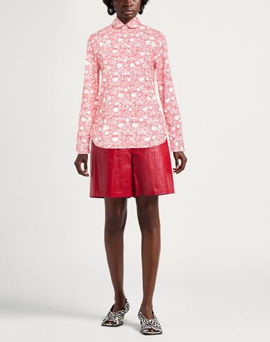 Maison Kitsuné Woman Shirt Brick Size 6 Cotton