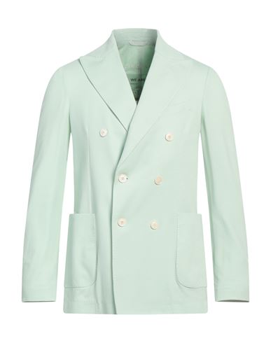 Circolo 1901 Man Blazer Light green Size 42 Cotton, Elastane