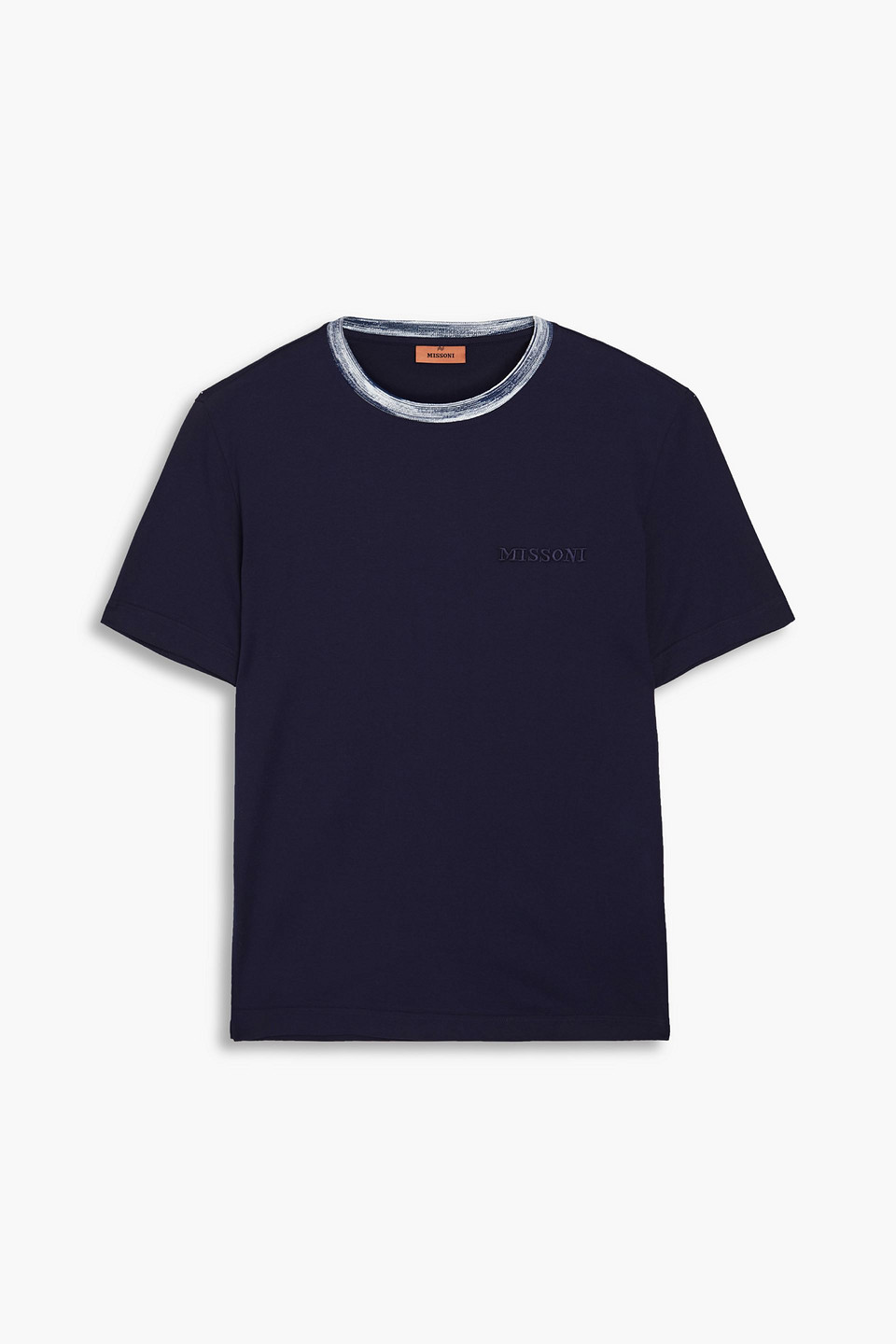Cotton-jersey T-shirt - Blue - S