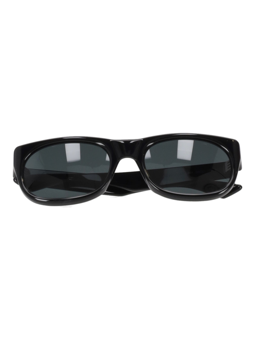 Black Logo Sunglasses