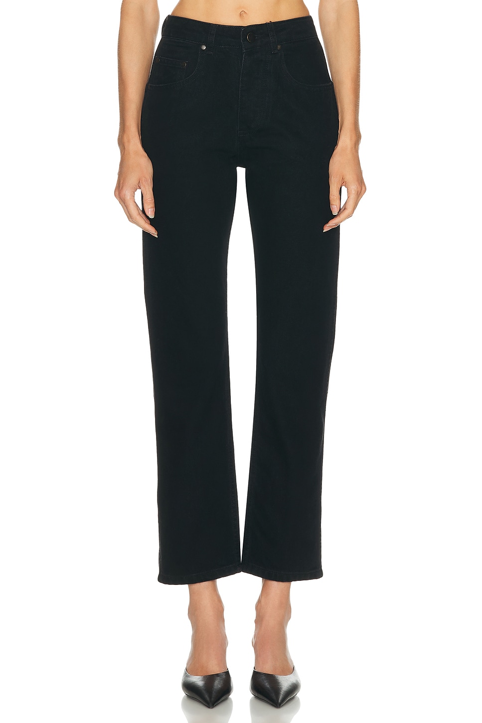 RENGGLI Straight Leg in Charcoal - Black. 33 also , 27, 28, 29, 30