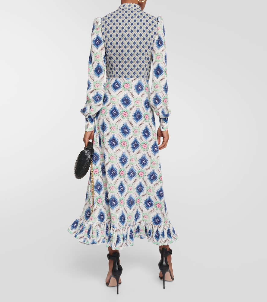 Printed maxi dress