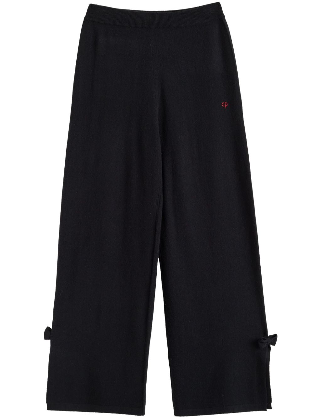 Chinti & Parker 여성 헬로 키티 보우 팬츠 - 블랙 KSS2543BLACK