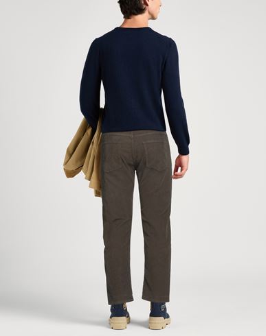 Dondup Man Pants Khaki Size 34 Cotton, Elastane