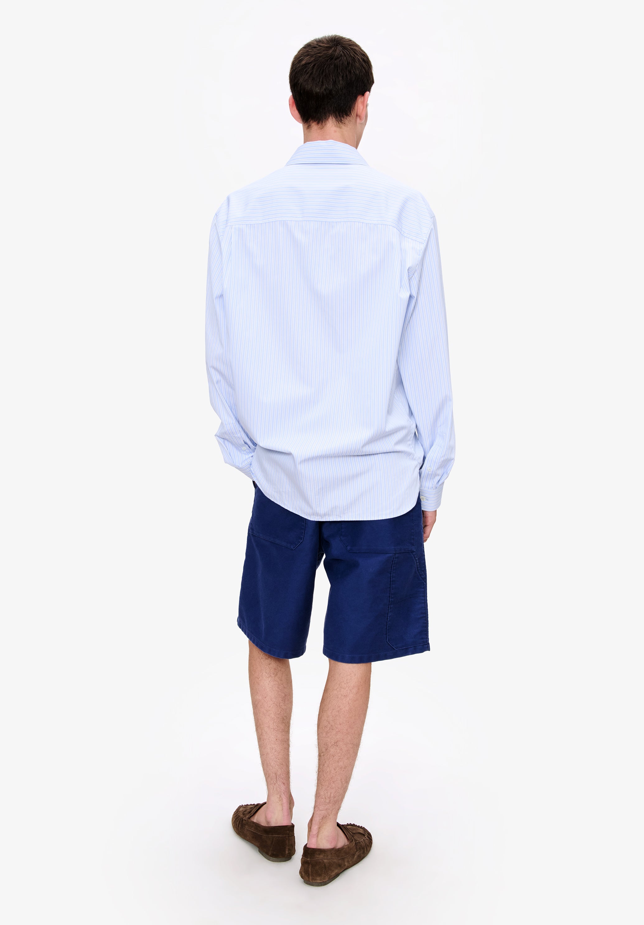 A. P.C. Men's Malaury shirt Size: Extra Small in Blue