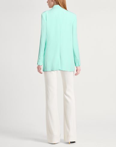 Woman Blazer Turquoise Size XS Polyester, Elastane