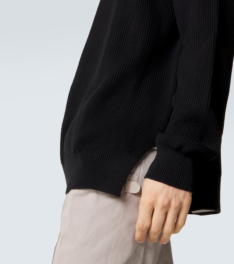 Jumbo LS virgin wool sweater