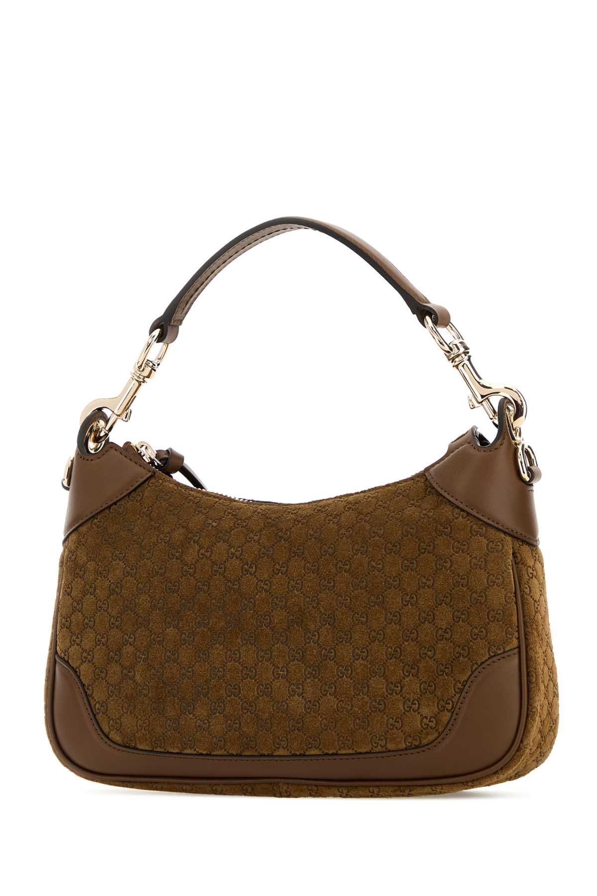 Gucci Brown Suede Handbag