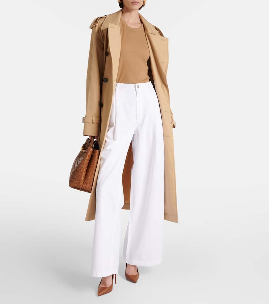 Ellis low-rise wide-leg jeans