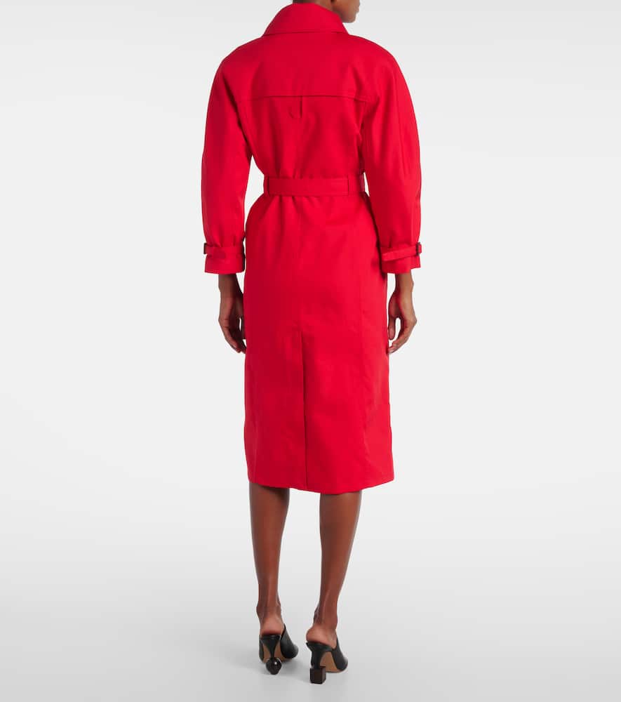 Cotton-blend coat