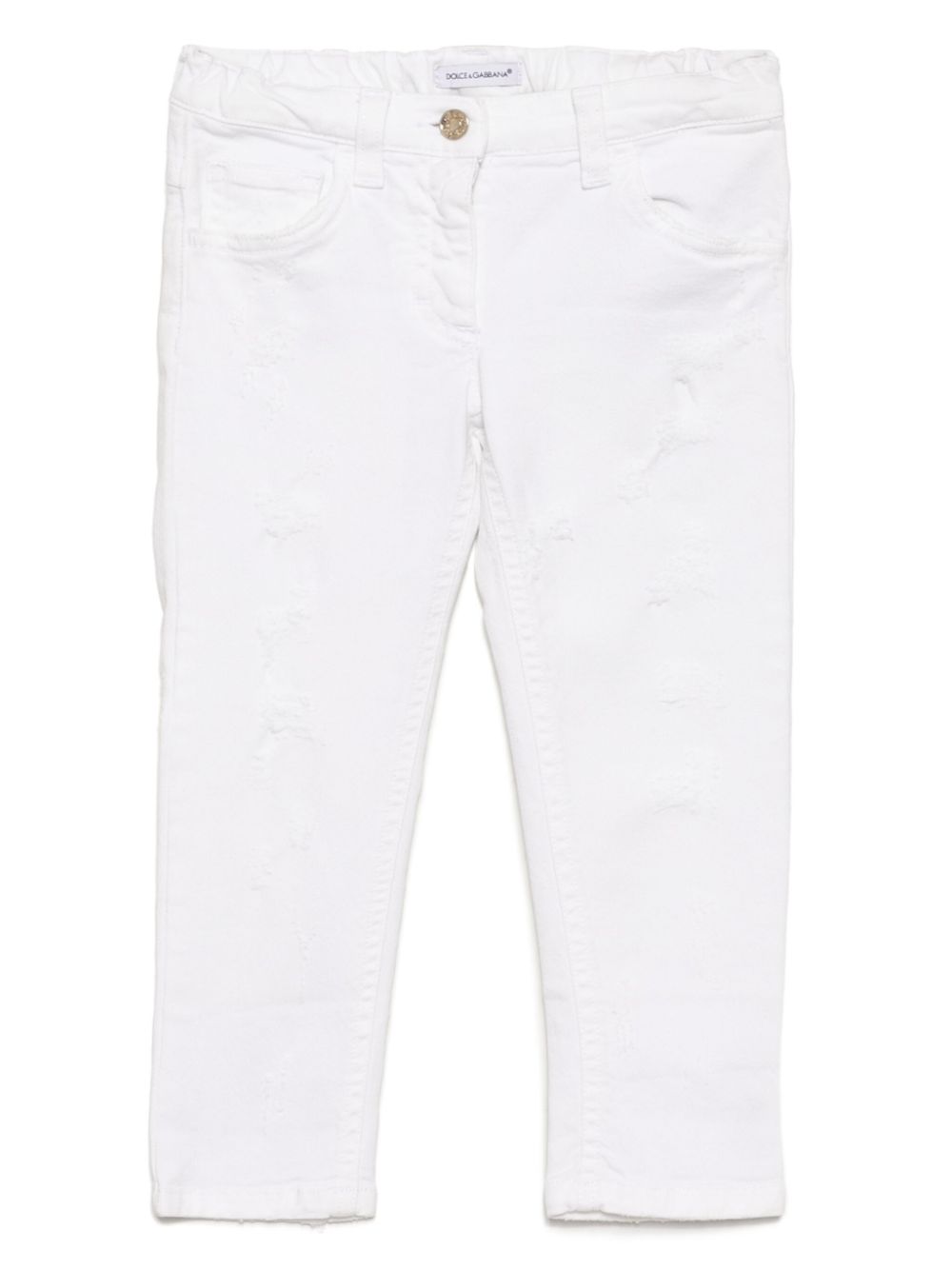 Distressed jeans - White