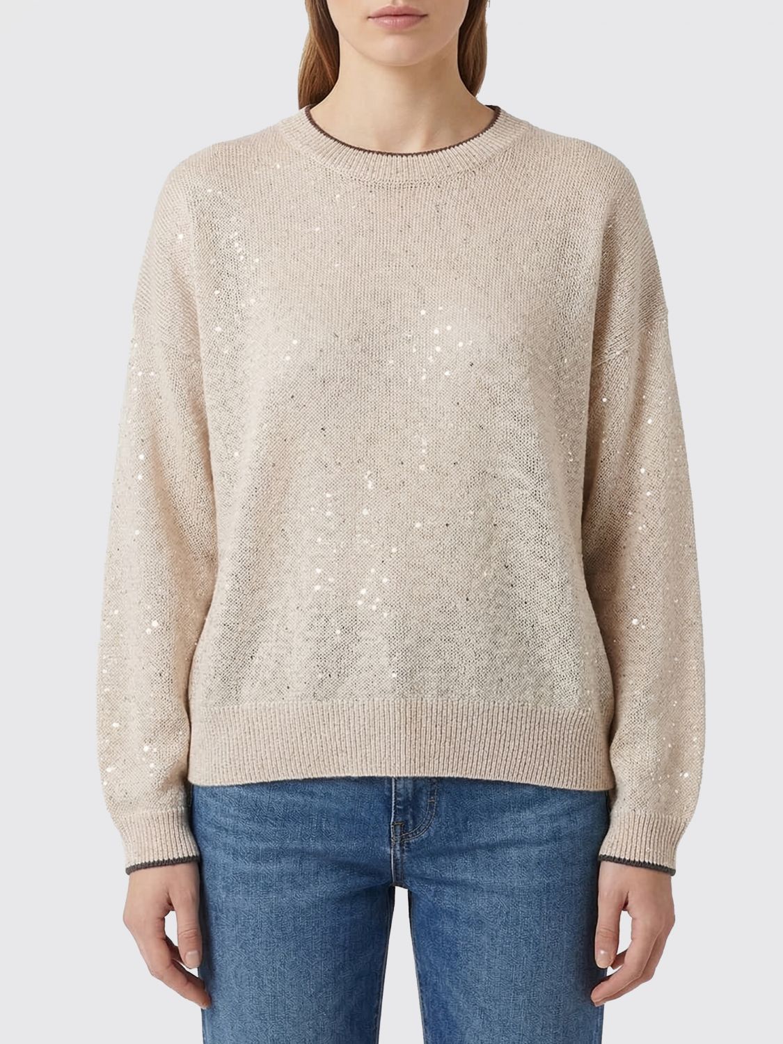 Sweater Woman color Nude