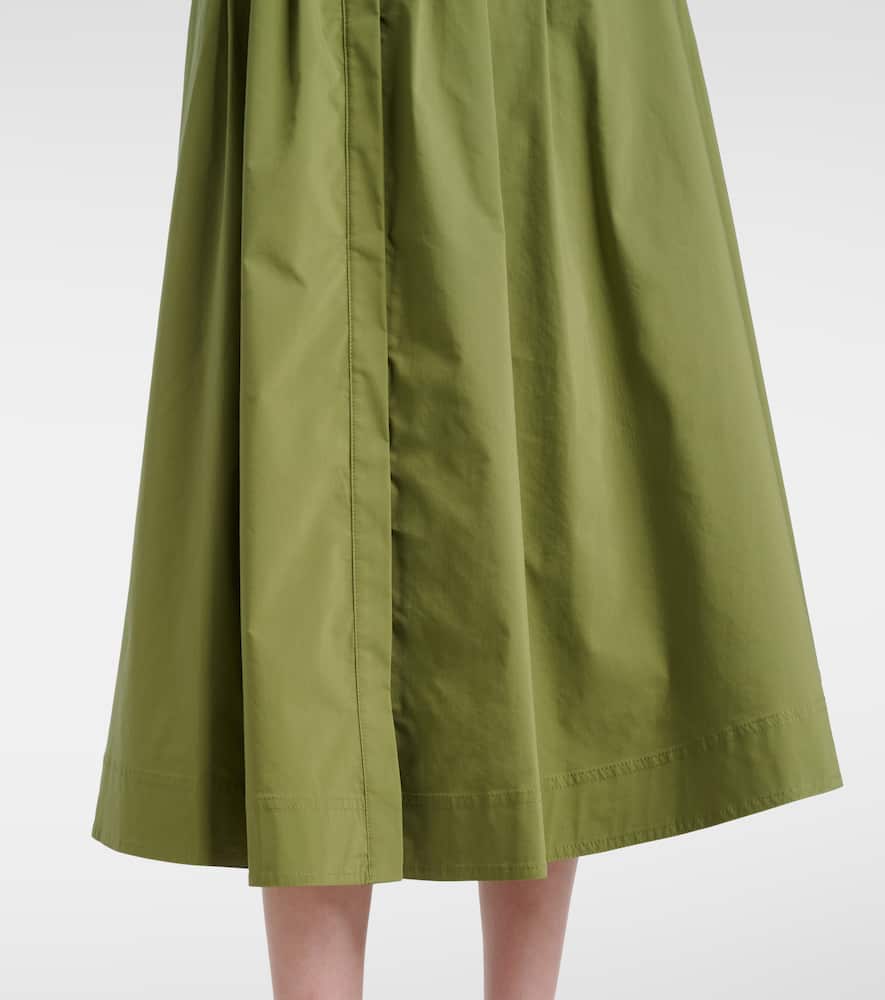 Jazz cotton-blend poplin shirt dress