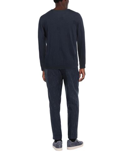 Alpha Studio Man Sweater Midnight blue Size L Viscose, Nylon, Wool, Cashmere, Polyester