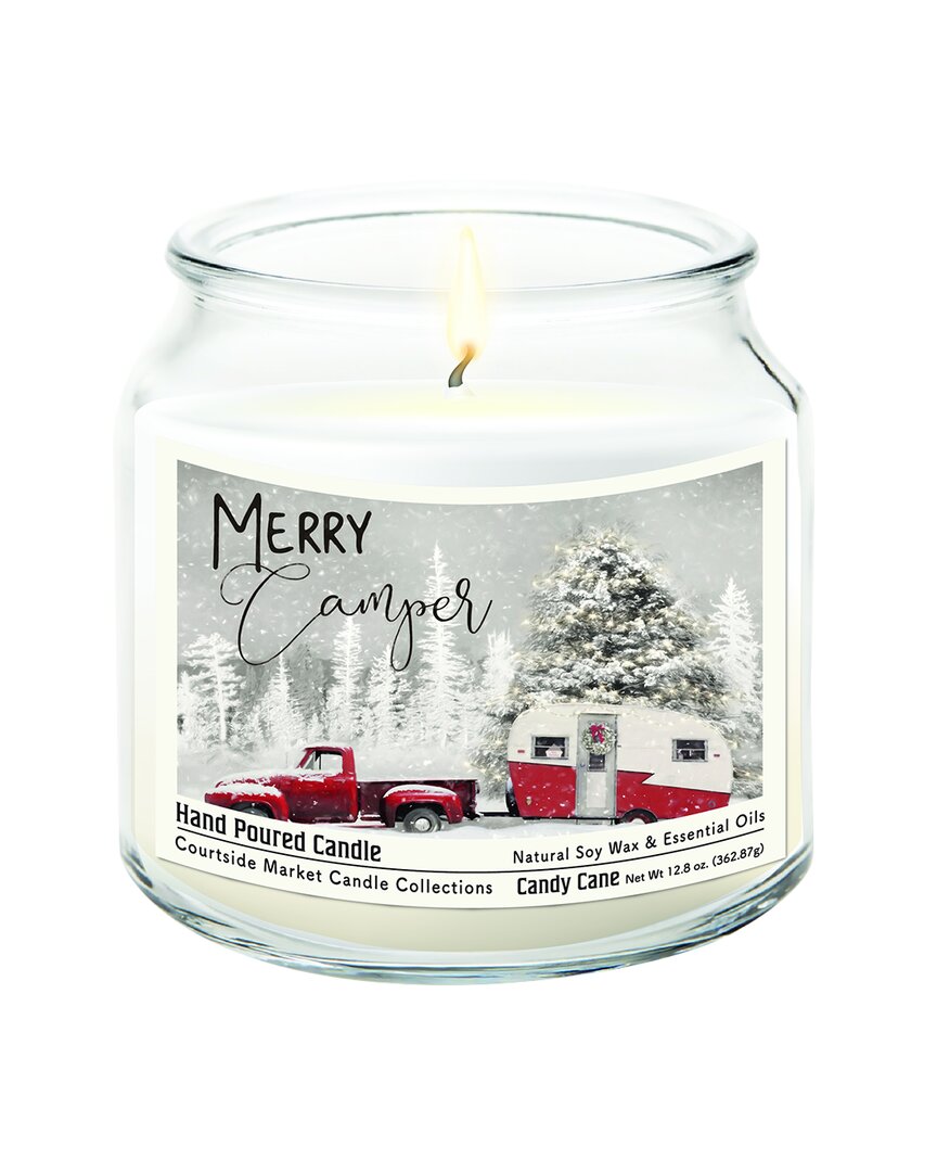 Merry Camper Hand-Poured Soy Wax Candle