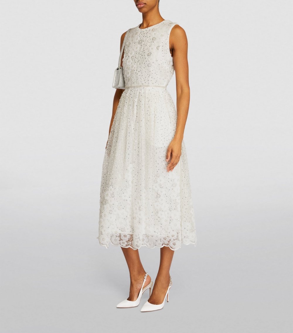 Embellished Midi Dress