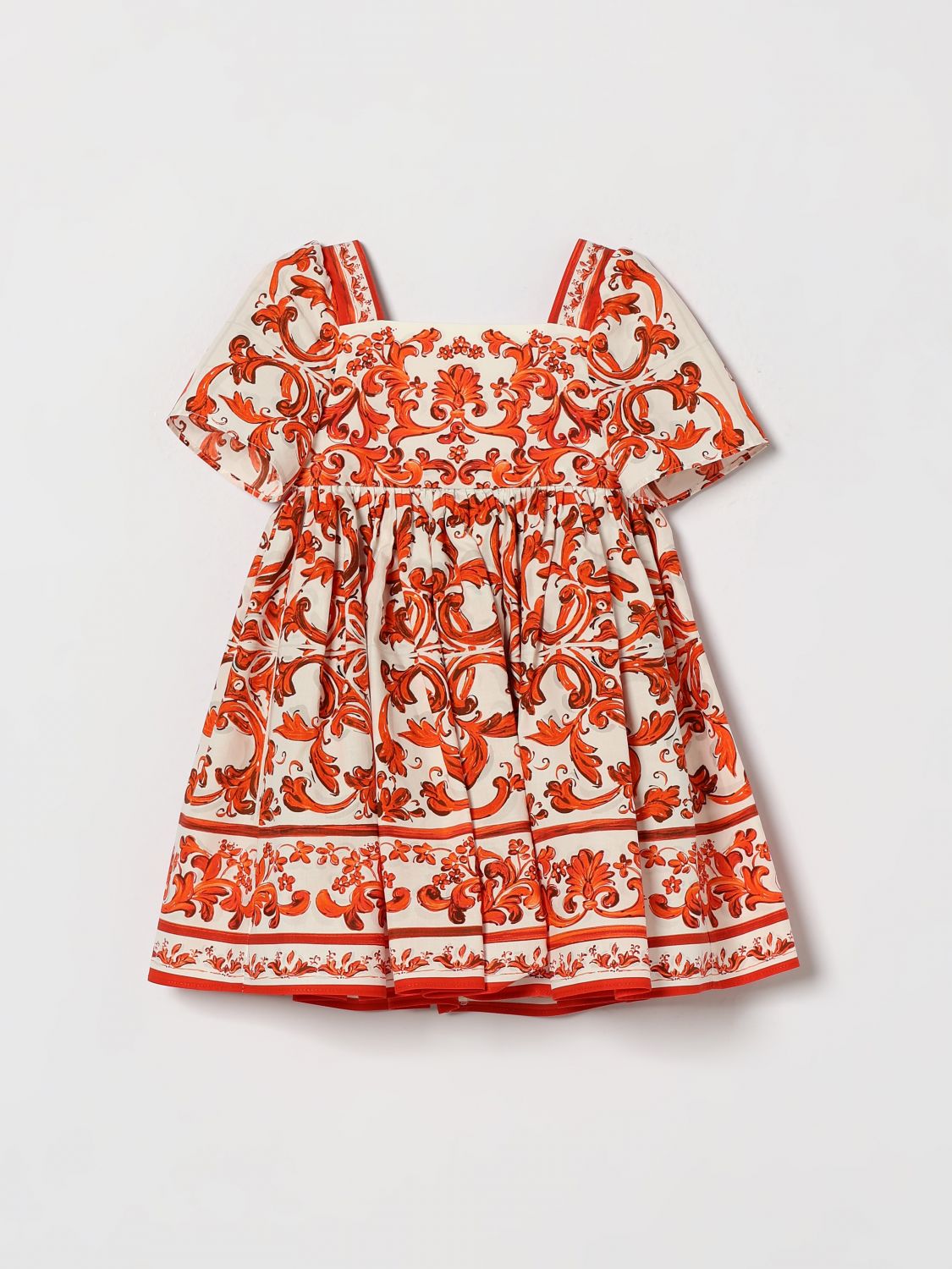 Dress Kids color Orange