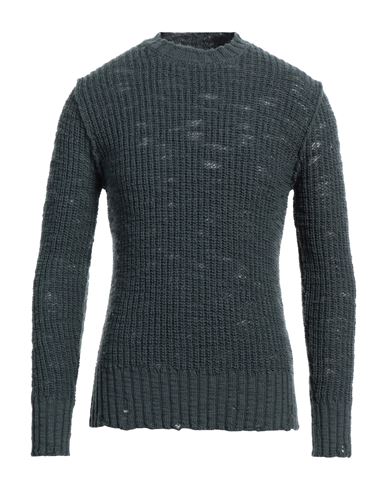 Man Sweater Deep teal Size 36 Wool
