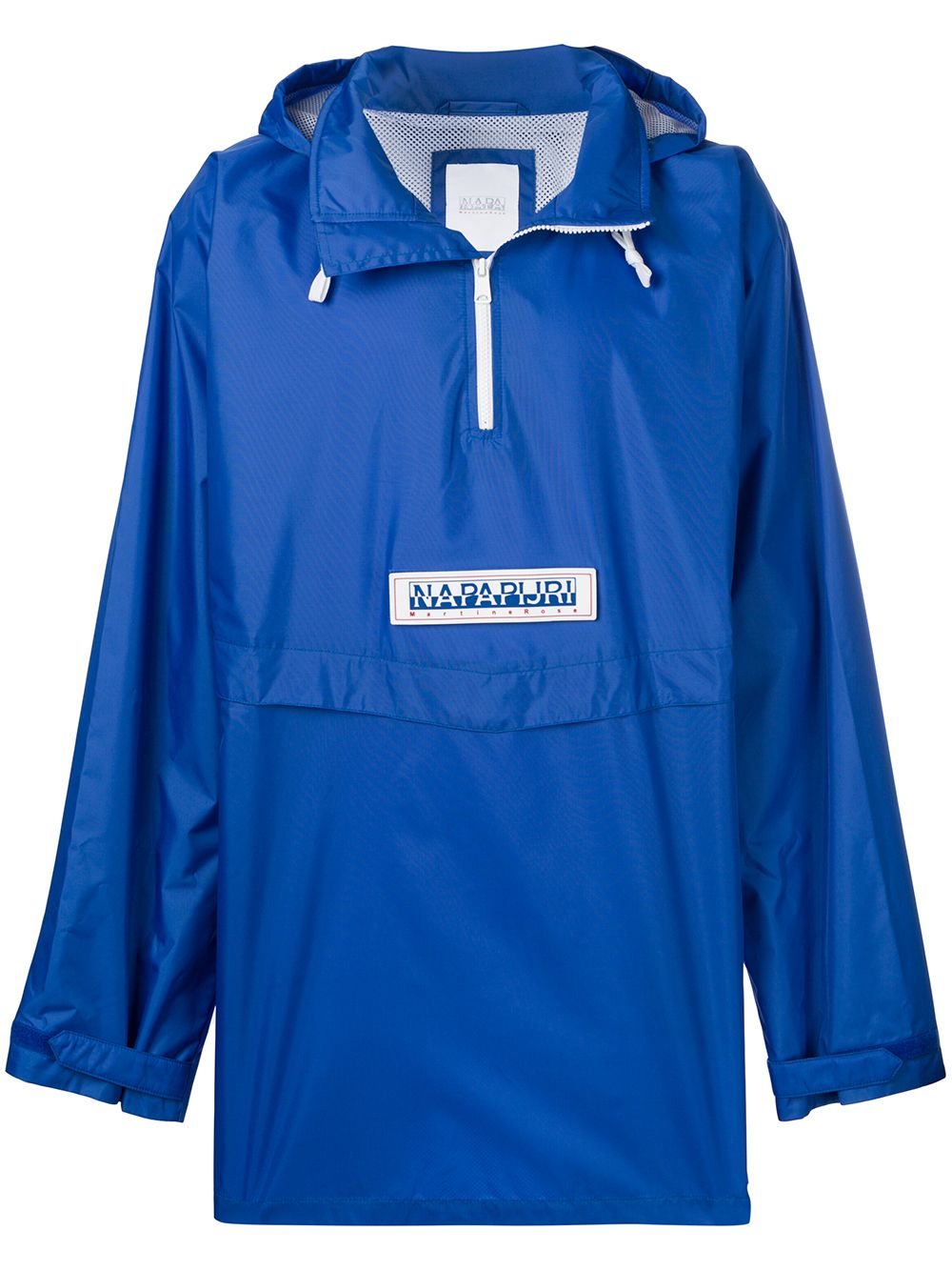Logo rain jacket - Blue
