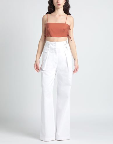 Woman Top Rust Size XS Viscose, Polyester