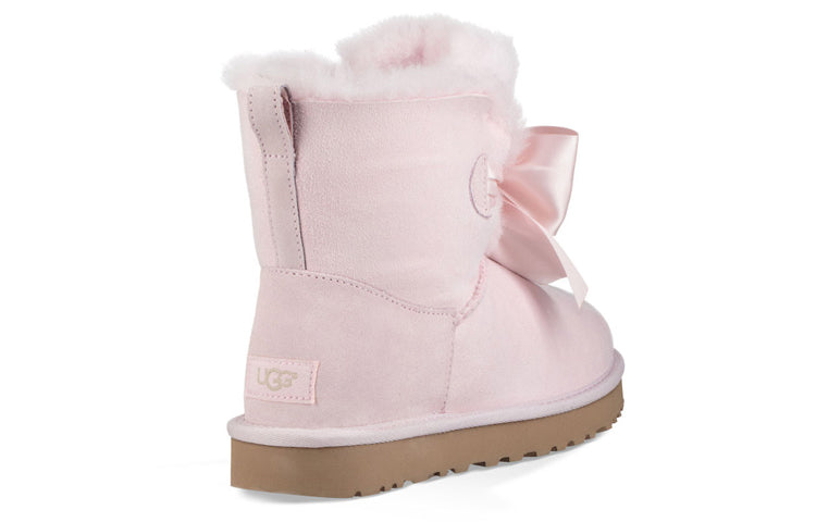 (WMNS) F18 Mini Bow Fleece Lined Pink