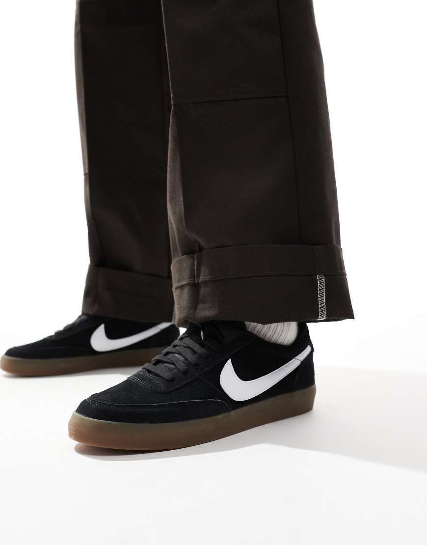 Killshot 2 suede sneakers in black and white