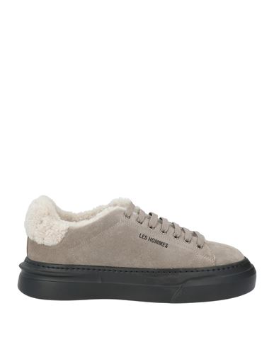 Man Sneakers Grey Size 6 Leather
