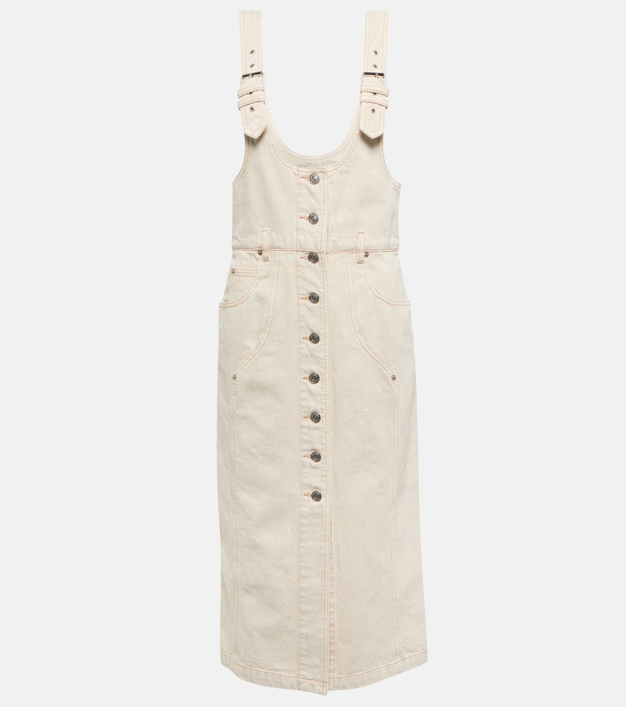 Filipine denim mini dress