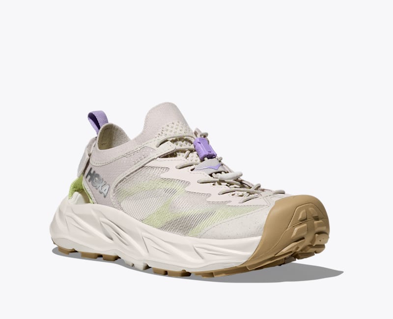 HOKA Women's Hopara 2 Shoes in Stucco/Alabaster