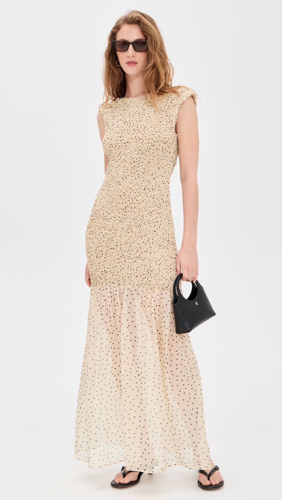 Corinna Maxi Dress Polka Dot Print