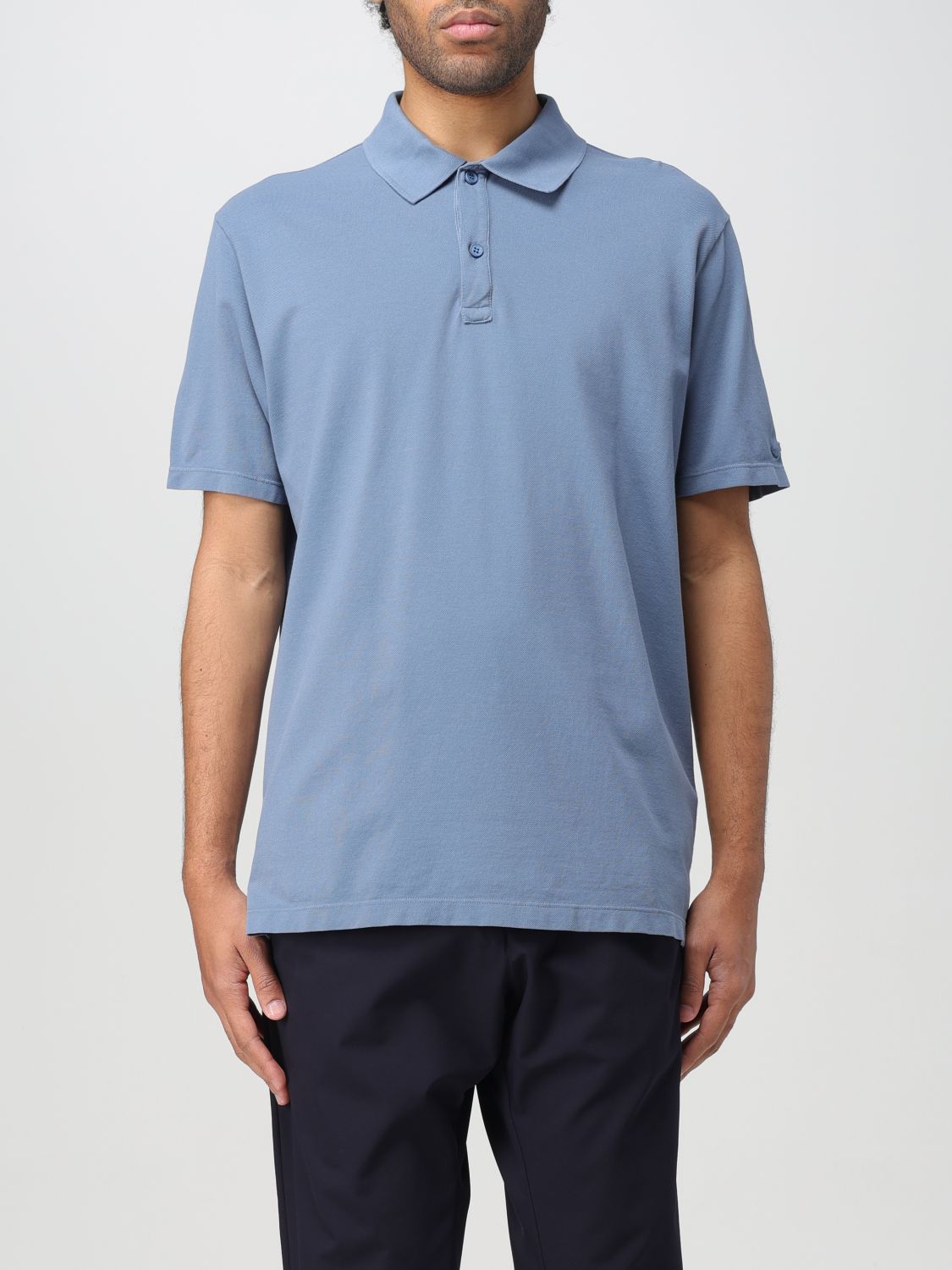 Polo Shirt Men color Blue