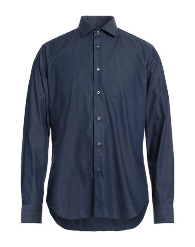 Man Shirt Midnight blue Size 17 ½ Cotton