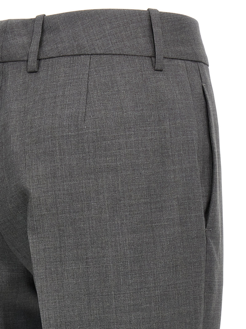 Wool Pants Gray