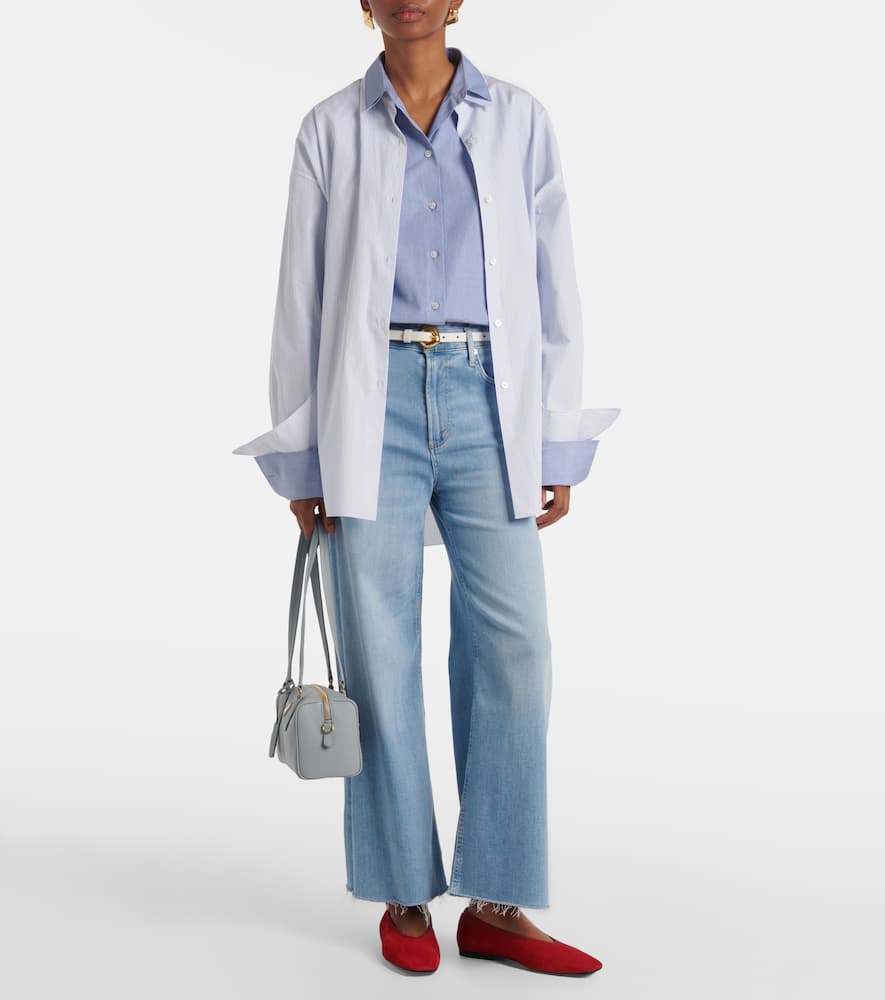 Lyra cropped wide-leg jeans