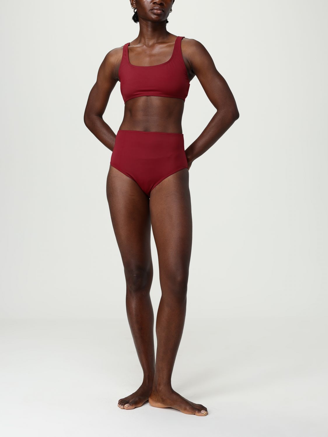 Swimsuit Woman color Brown