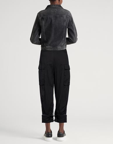 Woman Pants Black Size 1 Cotton