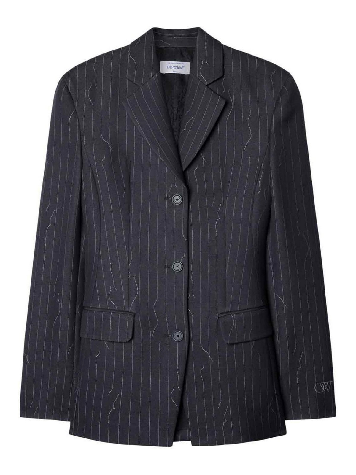 Pinstripe Blazer