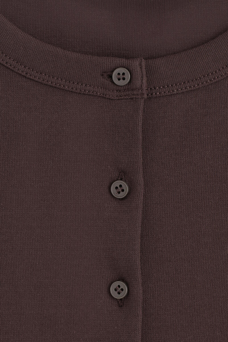 Jersey Cardigan Top