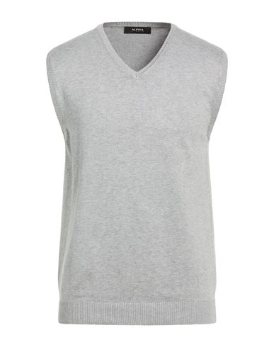 Man Sweater Grey Size XL Viscose, Polyamide