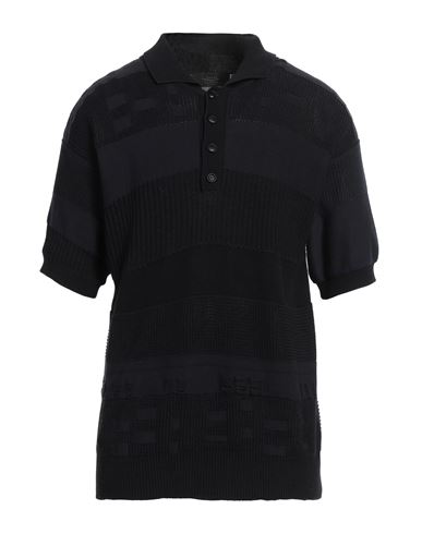 Maison Flâneur Man Sweater Black Size 40 Cotton