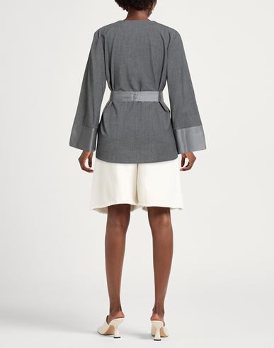 Woman Top Grey Size 4 Polyester, Viscose, Elastane