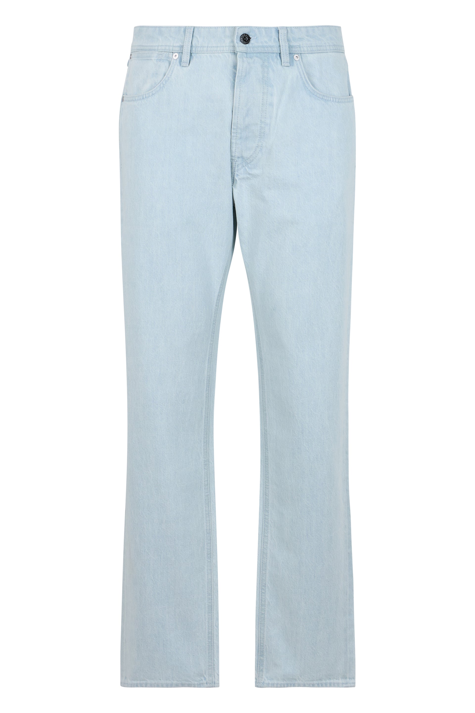 Straight Leg Denim Pants