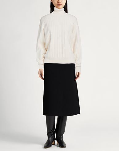 Woman Turtleneck Ivory Size L Wool, Cashmere, Polyamide