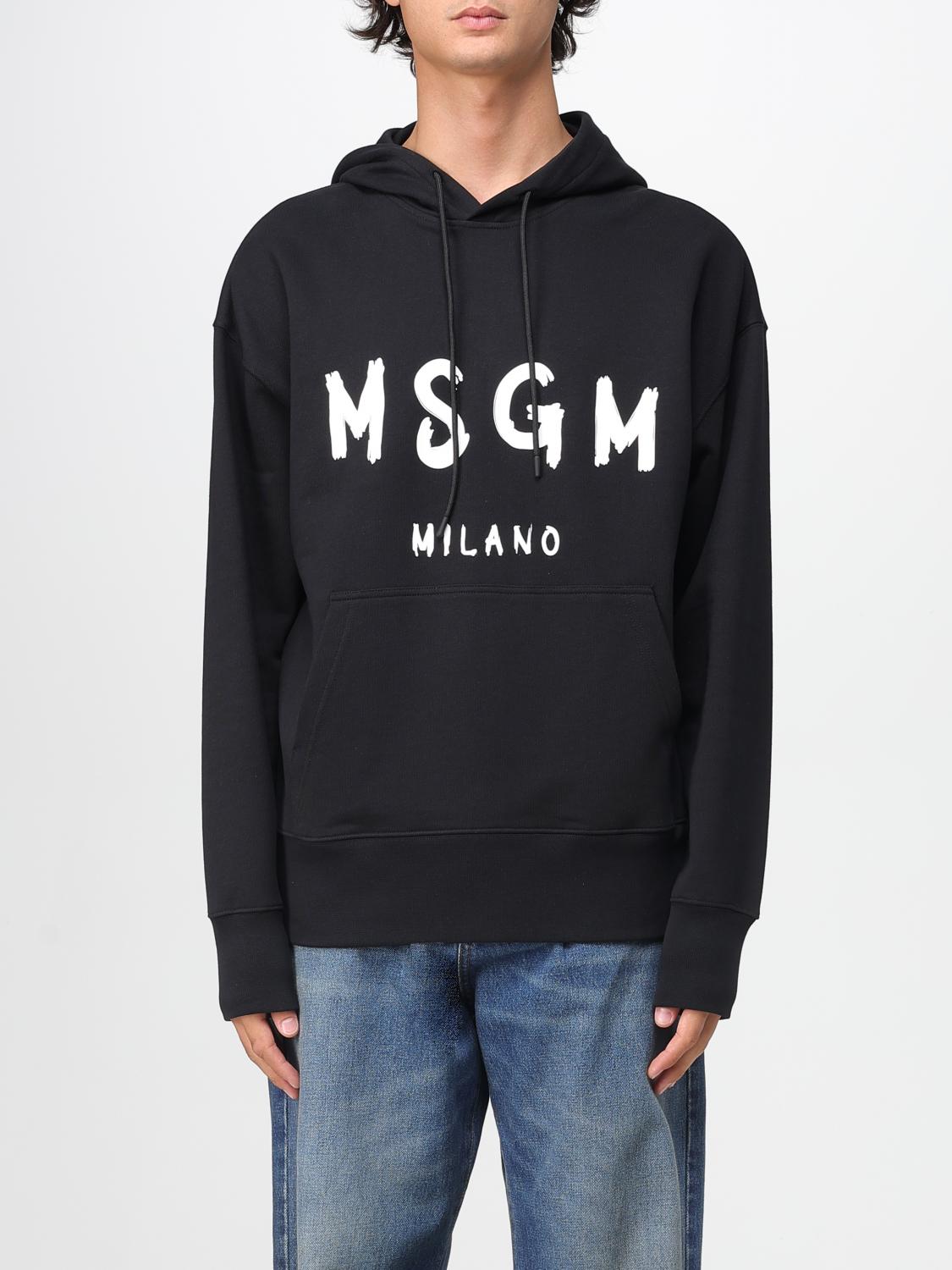 Sweatshirt Men color Black