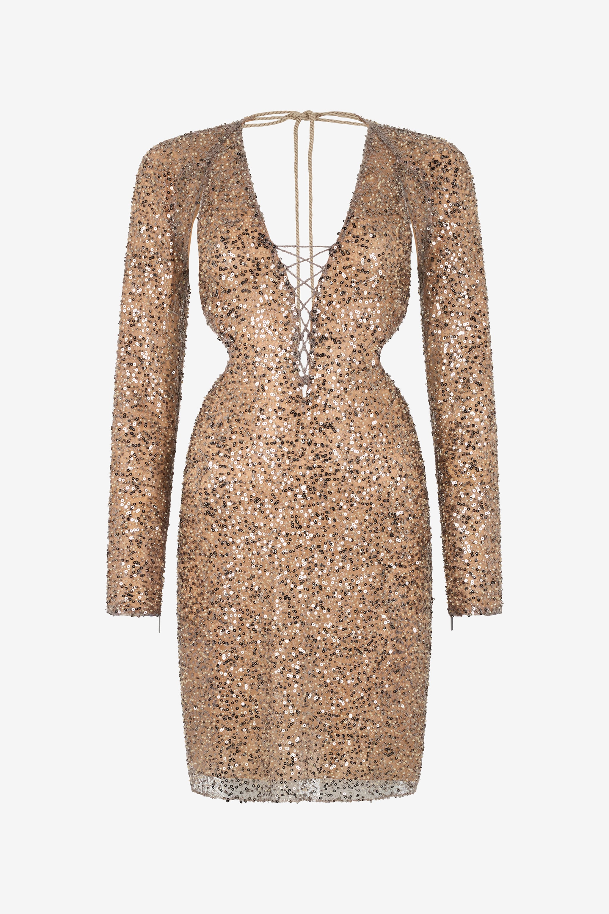 Midi Dress With Sequins