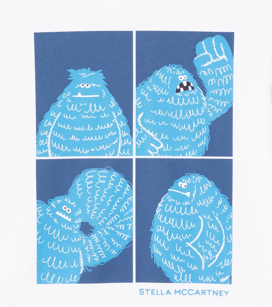 Printed cotton jersey T-shirt