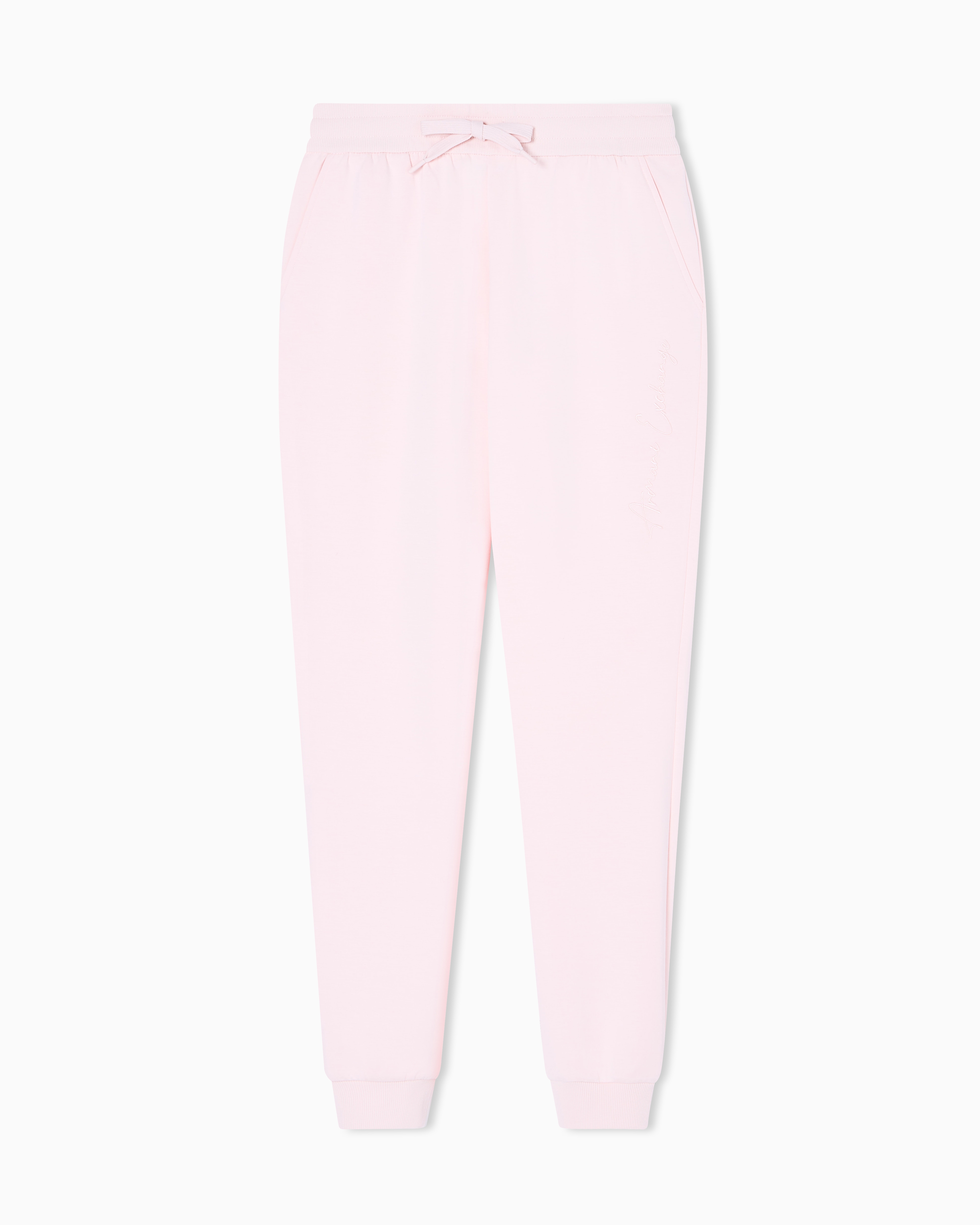Regular fit trousers stretch viscose scuba