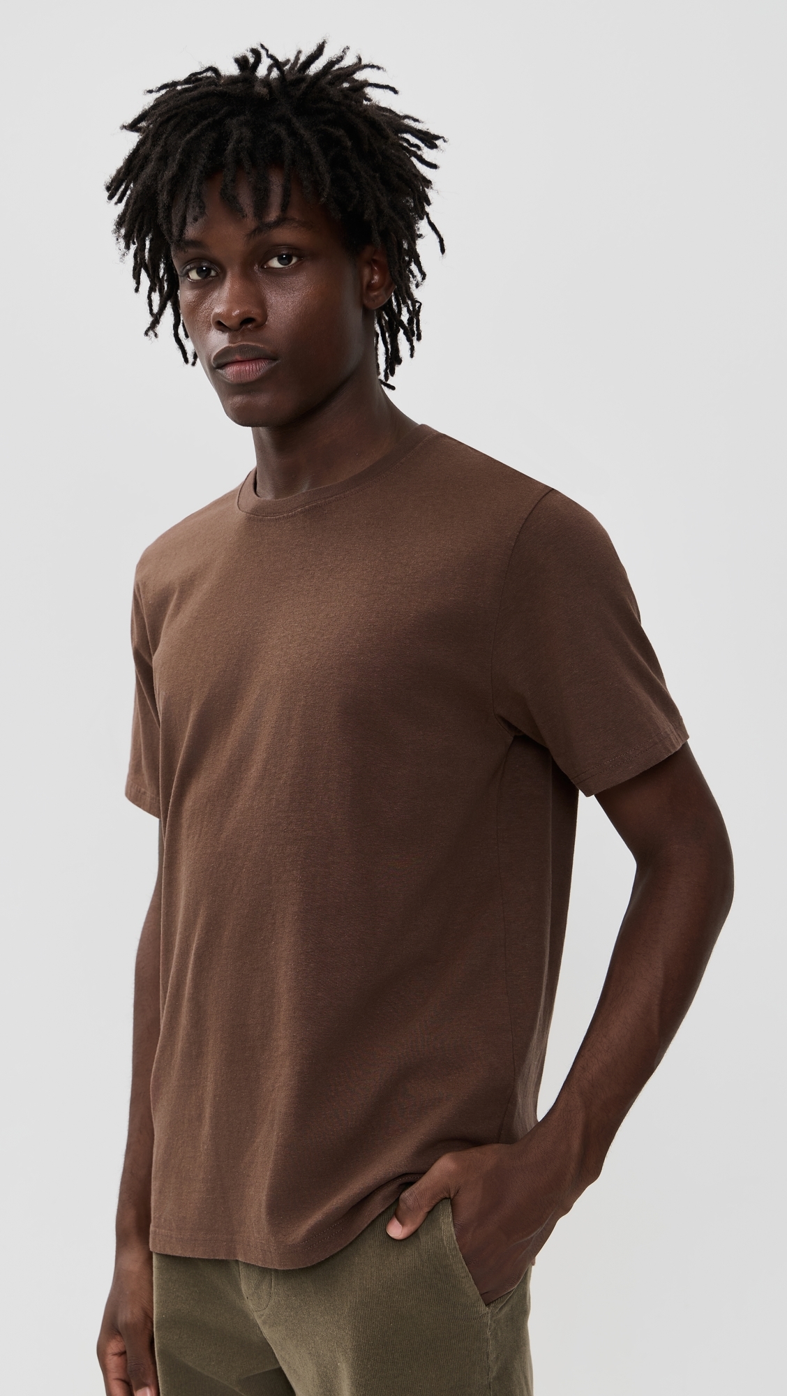 Hemp Tee Brown