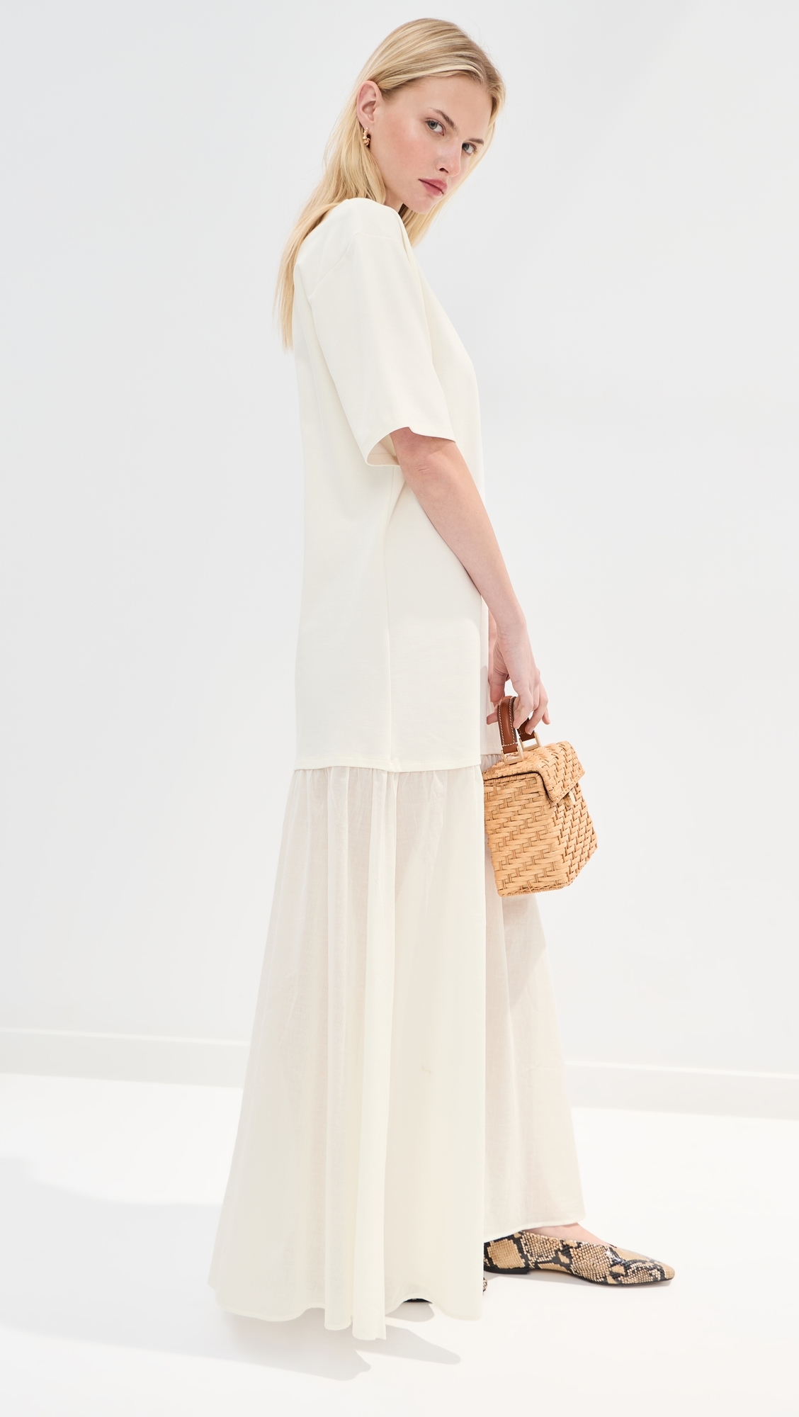 Camden Dress White