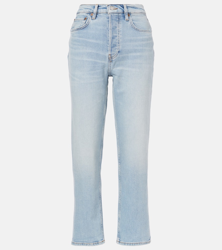 70s Stove Pipe low-rise straight jeans